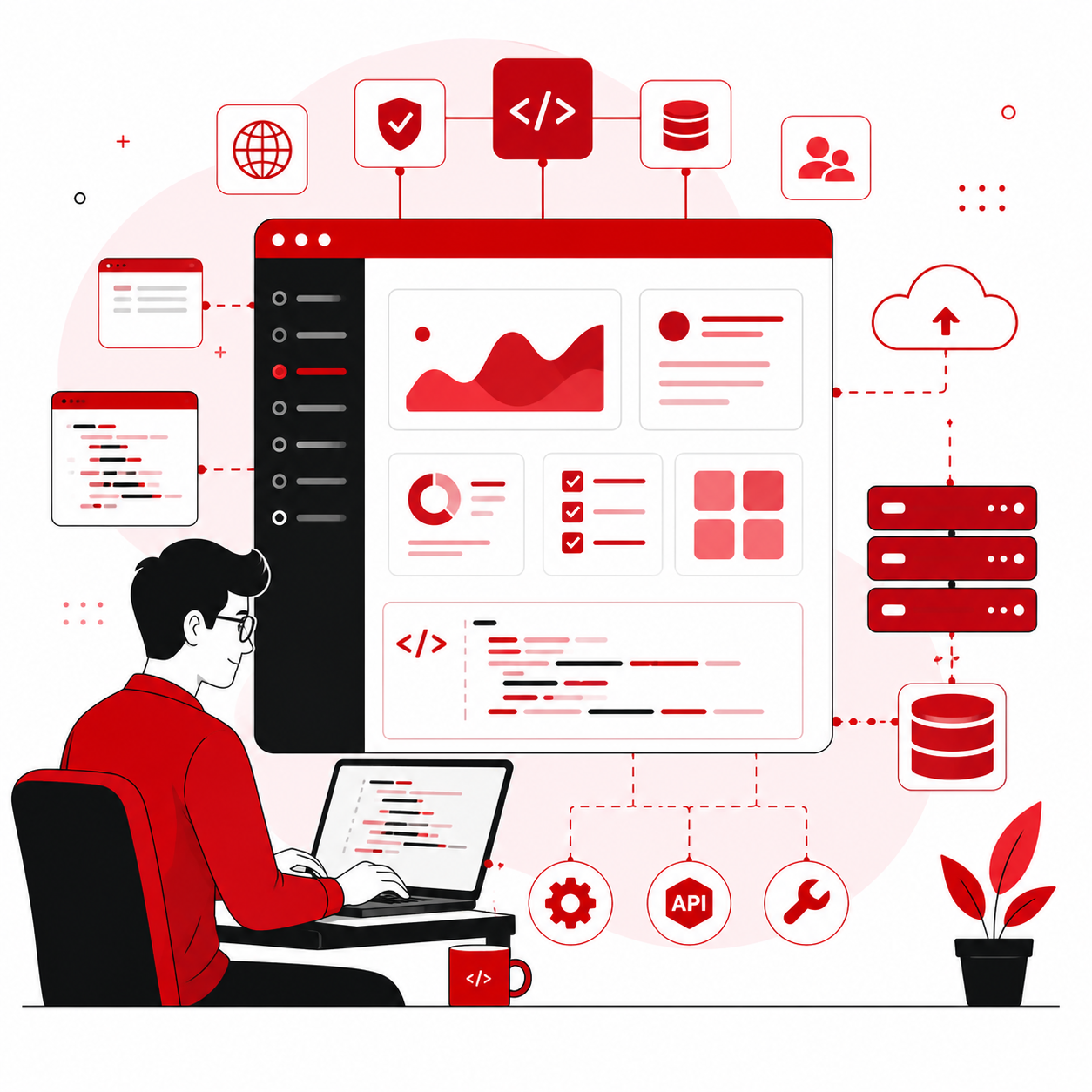 Web Application Development at Hendoi Technologies, Chennai