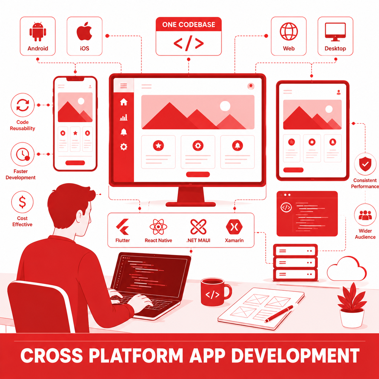Cross Platform App Development Hendoi Technologies Chennai India