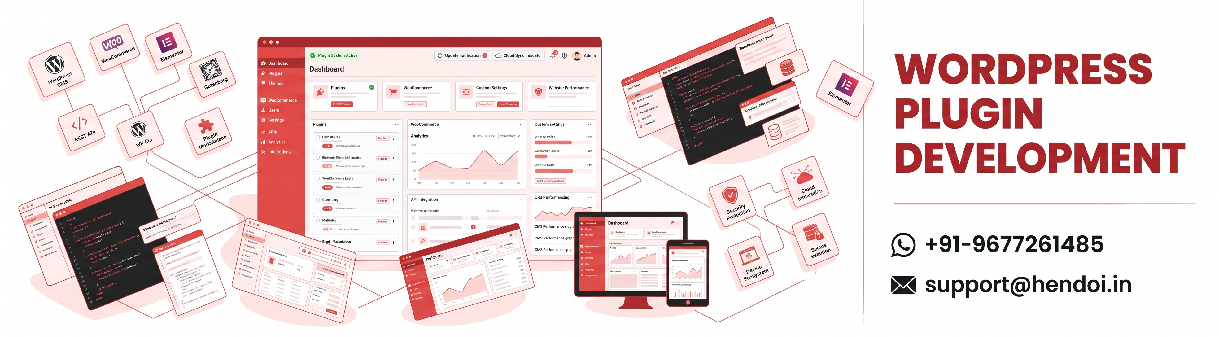 Wordpress Plugin Development Services Hendoi Technologies Chennai City India Webbanner 1
